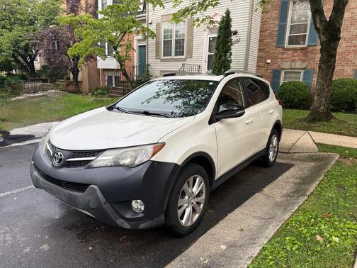 White 2013 Toyota RAV4 Limited