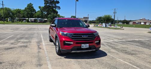 Red 2020 Ford Explorer XLT