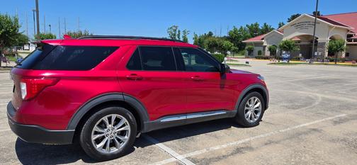 Red 2020 Ford Explorer XLT