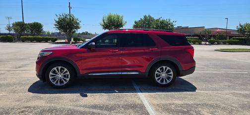 Red 2020 Ford Explorer XLT