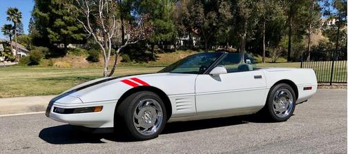 White 1992 Chevrolet Corvette Base