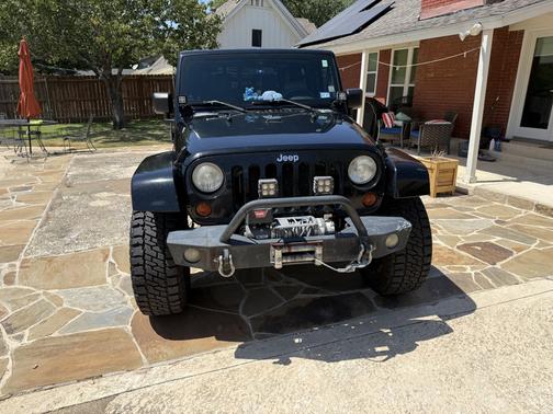 Black 2008 Jeep Wrangler Sahara
