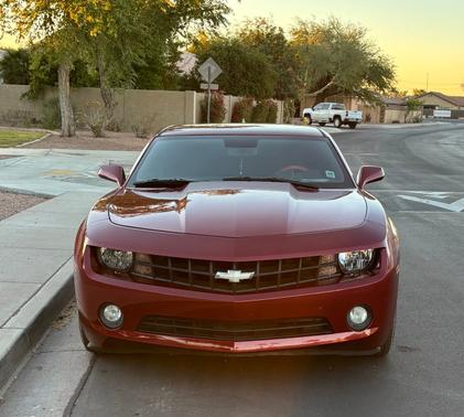 Red 2010 Chevrolet Camaro 1LT