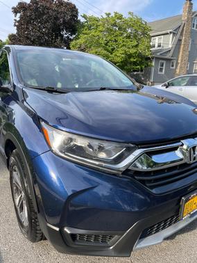 Blue 2017 Honda CR-V LX