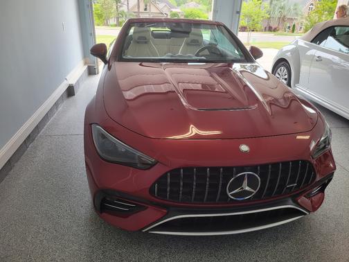 Red 2026 Mercedes-Benz AMG CLE 53 4MATIC+