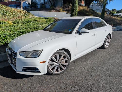 White 2017 Audi A4 2.0T Premium