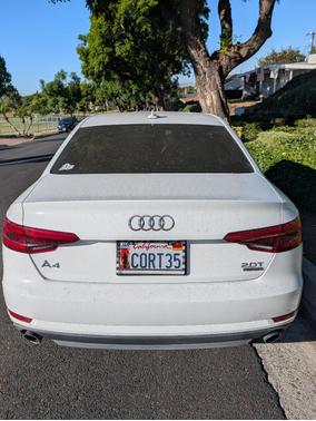 White 2017 Audi A4 2.0T Premium