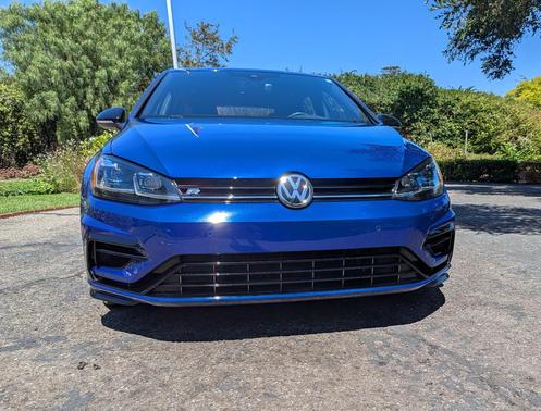 Blue 2018 Volkswagen Golf R 4-Door w/DCC & Navigation