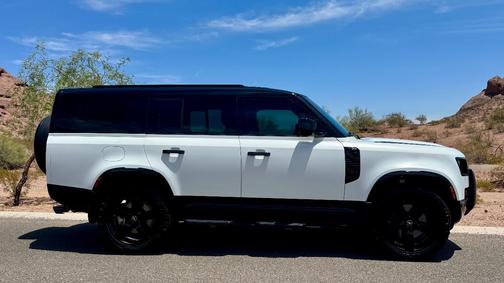 White 2025 Land Rover Defender 130 P400 X-Dynamic SE