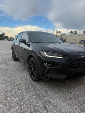Black 2023 Honda HR-V Sport