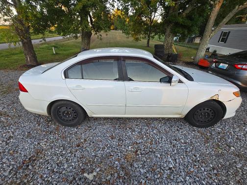 White 2010 Kia Optima LX