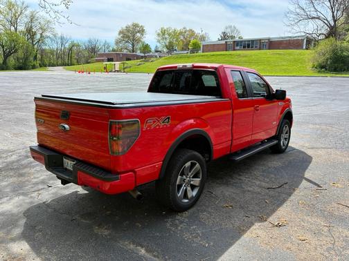Red 2013 Ford F-150 FX4