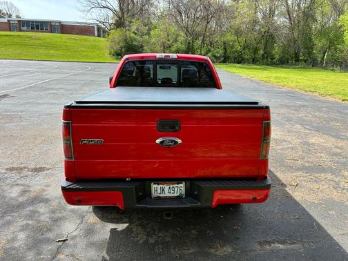 Red 2013 Ford F-150 FX4