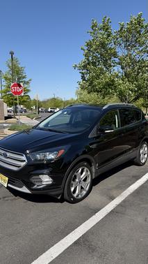 Black 2018 Ford Escape Titanium