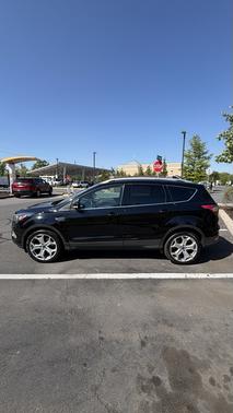 Black 2018 Ford Escape Titanium