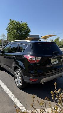 Black 2018 Ford Escape Titanium