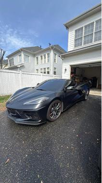 Black 2024 Chevrolet Corvette Stingray w/2LT