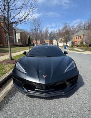 Black 2024 Chevrolet Corvette Stingray w/2LT