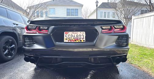 Black 2024 Chevrolet Corvette Stingray w/2LT