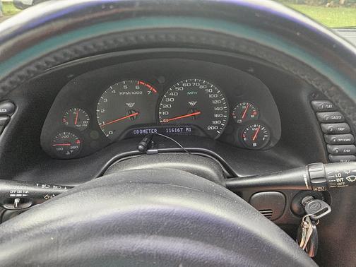 Black 2001 Chevrolet Corvette Base
