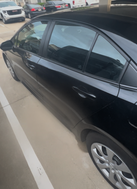 Black 2022 Toyota Corolla LE