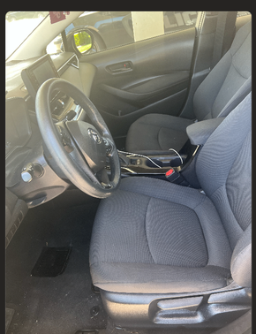 Black 2022 Toyota Corolla LE
