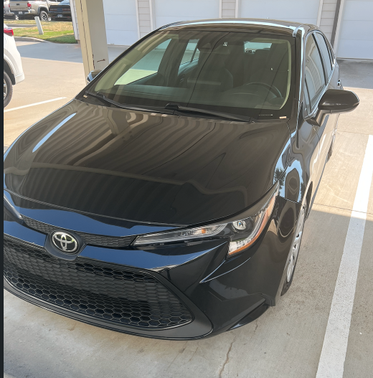 Black 2022 Toyota Corolla LE