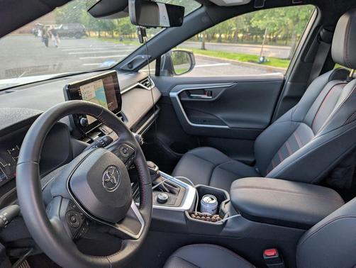 White 2025 Toyota RAV4 Plug-In Hybrid XSE