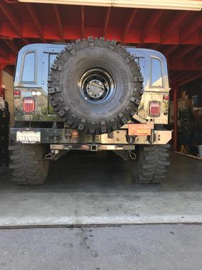 Black 1997 AM General Hummer Wagon