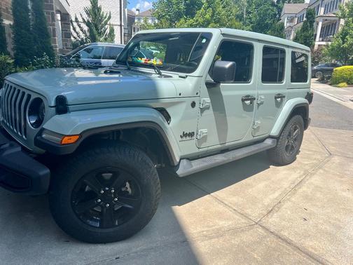 Gray 2023 Jeep Wrangler Sahara Altitude