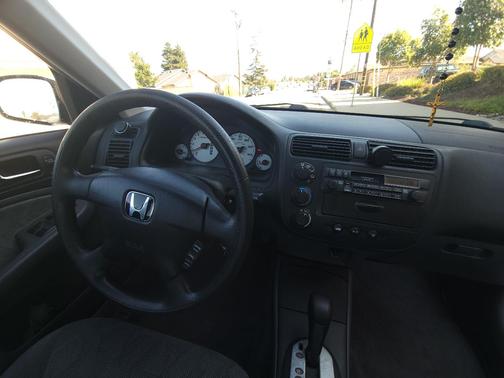 Silver 2002 Honda Civic LX