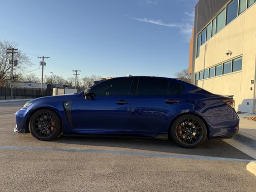 Blue 2016 Lexus GS F Base