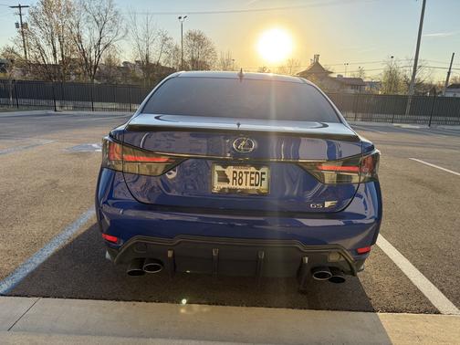 Blue 2016 Lexus GS F Base
