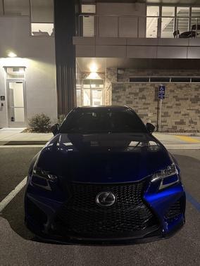 Blue 2016 Lexus GS F Base