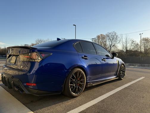 Blue 2016 Lexus GS F Base