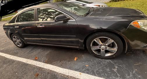 Black 2012 Chevrolet Malibu LT