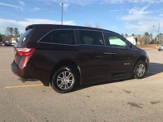 Red 2012 Honda Odyssey EX-L