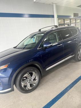 Blue 2022 Hyundai SANTA FE SEL