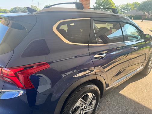 Blue 2022 Hyundai SANTA FE SEL