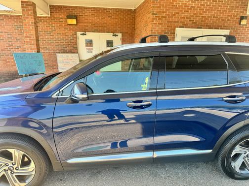 Blue 2022 Hyundai SANTA FE SEL