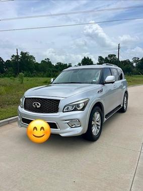 Silver 2017 INFINITI QX80 Base