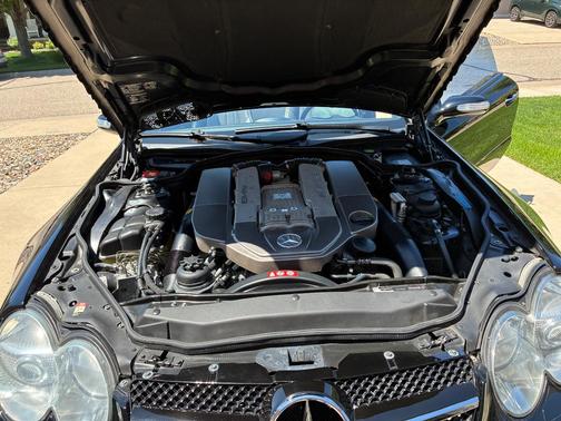 Black 2004 Mercedes-Benz SL-Class SL55 AMG