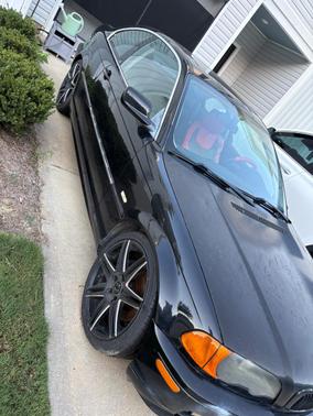 Black 2002 BMW 325 Ci