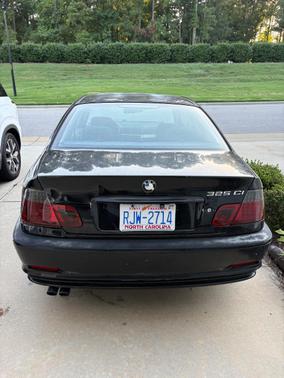Black 2002 BMW 325 Ci