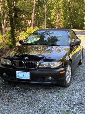 Black 2004 BMW 325 Ci