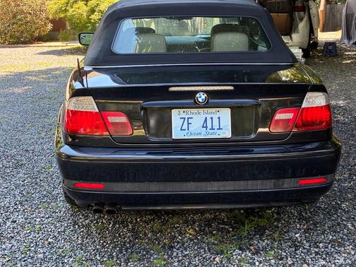 Black 2004 BMW 325 Ci