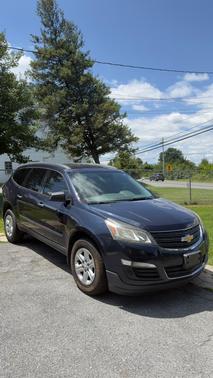 Blue 2016 Chevrolet Traverse LS