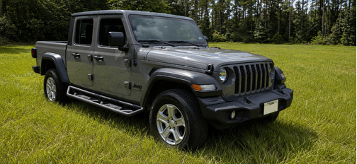 Gray 2021 Jeep Gladiator Sport