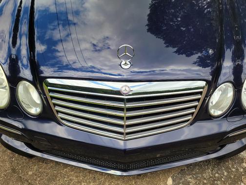 Blue 2009 Mercedes-Benz E-Class E 350