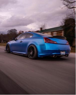Blue 2011 INFINITI G37 x
